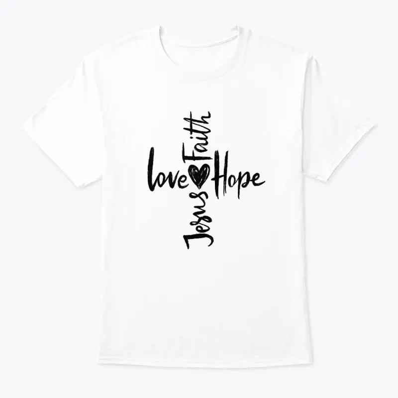 Jesus, Hope, Love, Faith